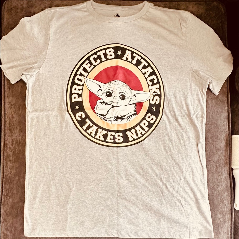 Star Wars Disney Shirt - The Mandalorian Baby Yoda Grogu Graphic